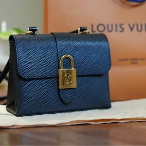 Louis Vuitton Epi Leather Locky BB Bag - Black